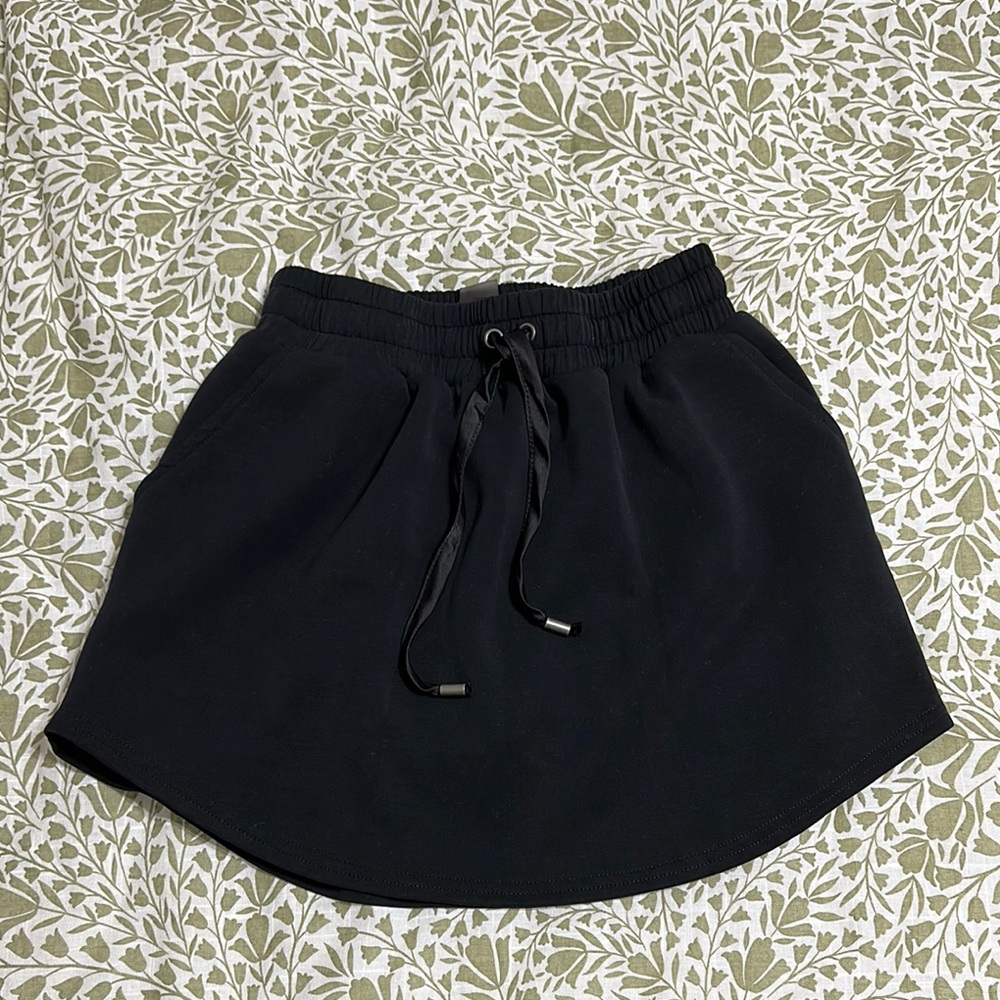 Altar'd State Black Skater Mini Skirt